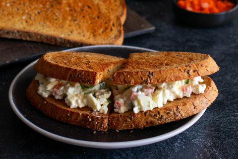  Cottage Cheese Egg Salad Sandwich  